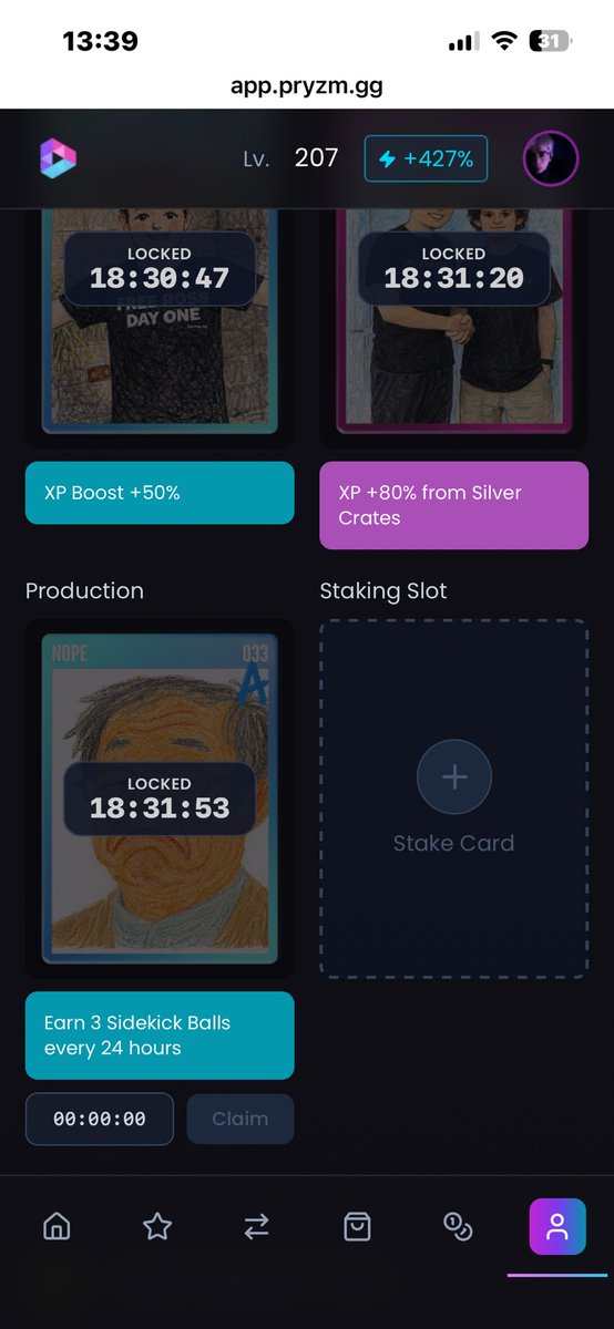 oatcon009's tweet photo. The NFT card has been equipped.
Which cards have you guys equipped so far? Show them so everyone can take a look!
Code: Coiiii 
Bonus 10k xp
Team web 1199
@pryzm_gg https://t.co/vBp1vRhcBs