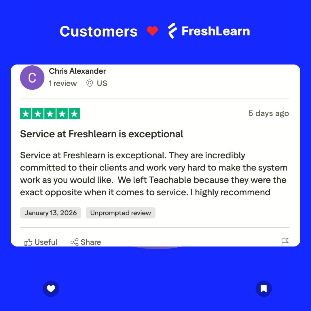 FreshLearn tweet media