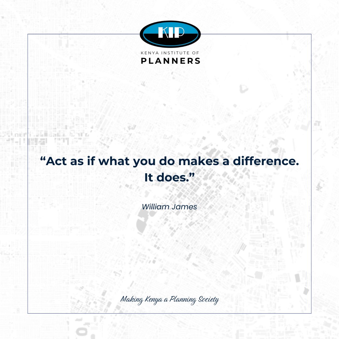 KENYA INSTITUTE OF PLANNERS tweet media