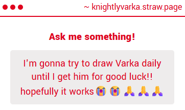Daily Varka ⚔️ tweet media