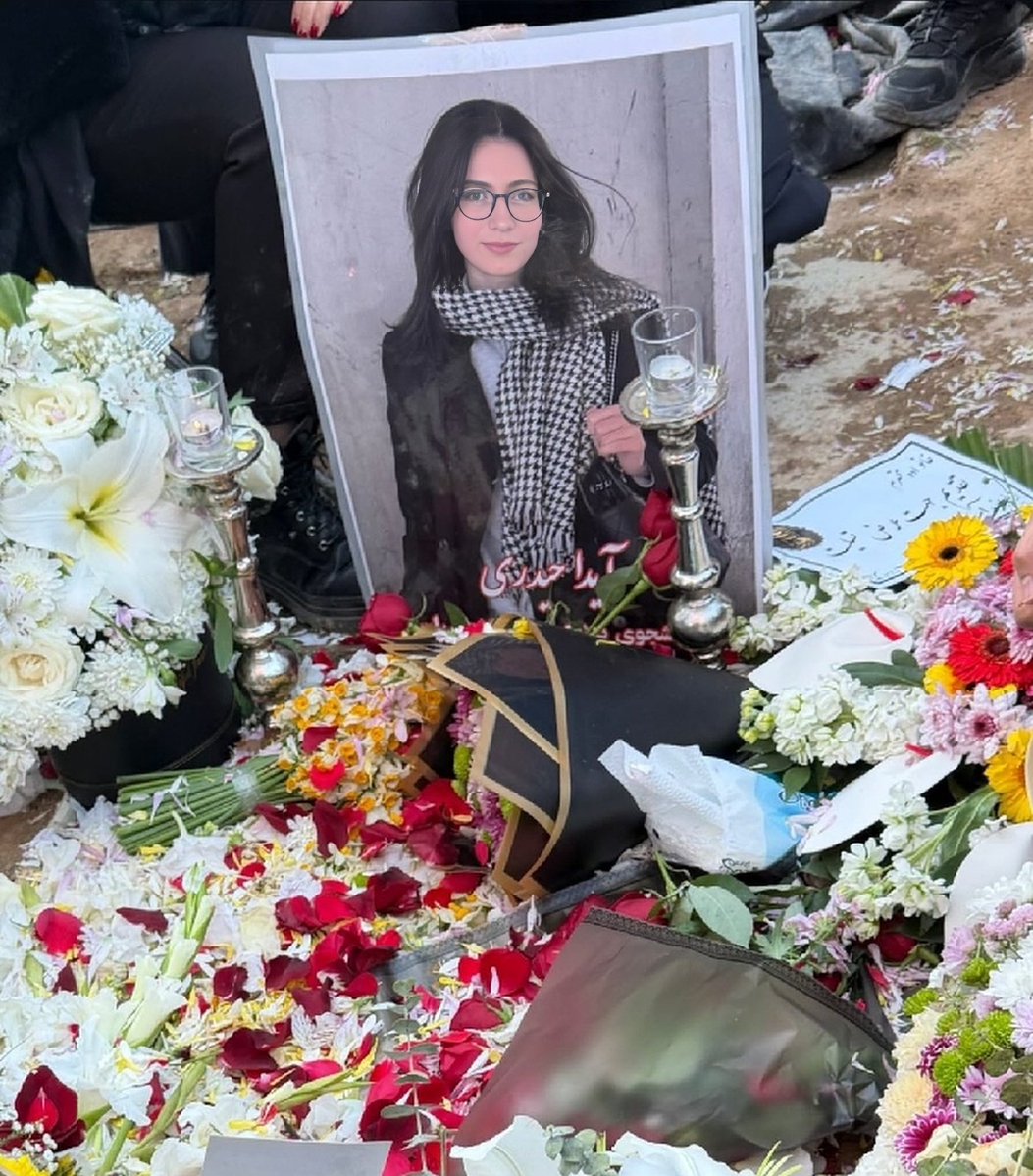 NoaMagid's tweet image. Aida Heydari.

A medical student at the University of Tehran.

Murdered in cold blood by Khamenei.