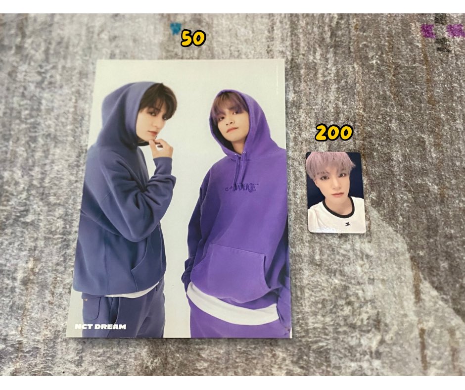 wts lfb ph | #leluna_sells

onhand - jeno 🐶
‼️ prio taking set (₱650)

💵 dop - 50% dp - 24 hrs from oc, rb - 1 week

🏷️ nct dream sg20 sg21 sg23 beat it up pc season's greetings sg 2020 2021 2023