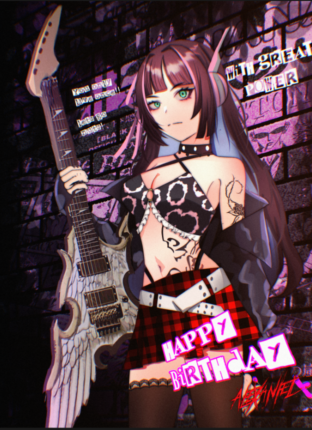 Alexaniel_'s tweet image. Hey! Yesterday @SymphoniaThalia   is having her birthday! 🇮🇩

Its so sad im not able to make it on time but best wishes for her and her music journey.

May every chords you played could carry a little more confidences.

Have a good one! 😊 #visualia