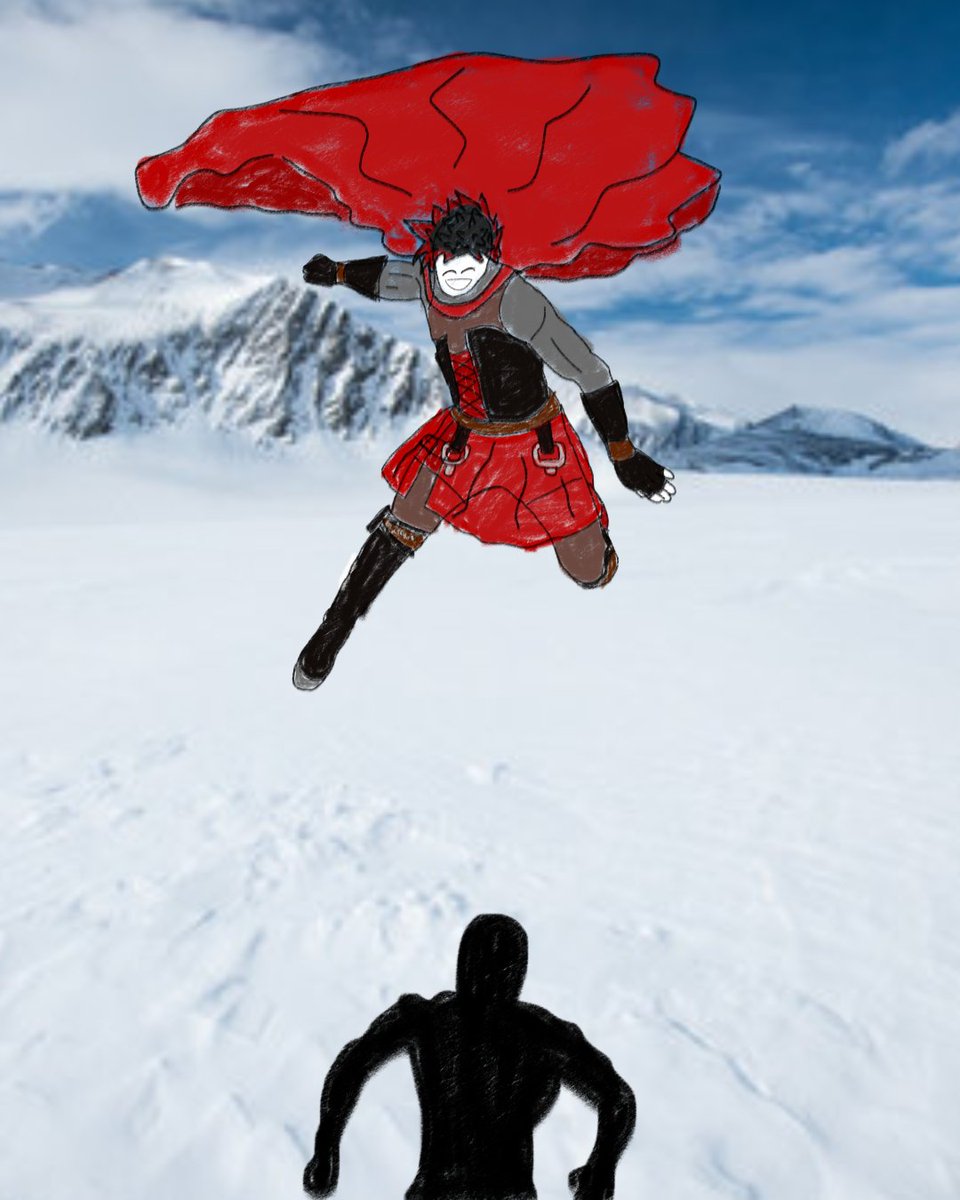 Rubynant_'s tweet photo. Behold. My greatest work so far: Ruby Rose hitting a flying lariat

#RWBY #RWBYfanart #RubyRoseRWBY https://t.co/GamV1qqDv0