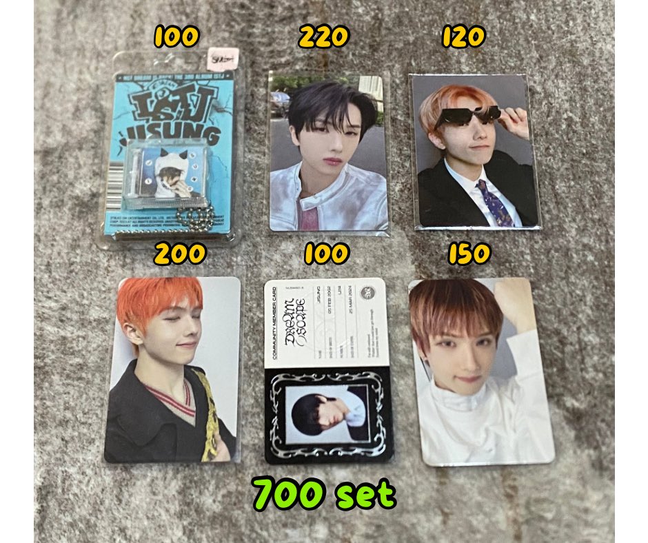 wts lfb ph | #leluna_sells

onhand - jisung 🐹
‼️ prio taking set

💵 dop - 50% dp - 24 hrs from oc, rb - 1 week

🏷️ nct dream istj smini unsealed dream()scape dreamscape pc hot sauce agent