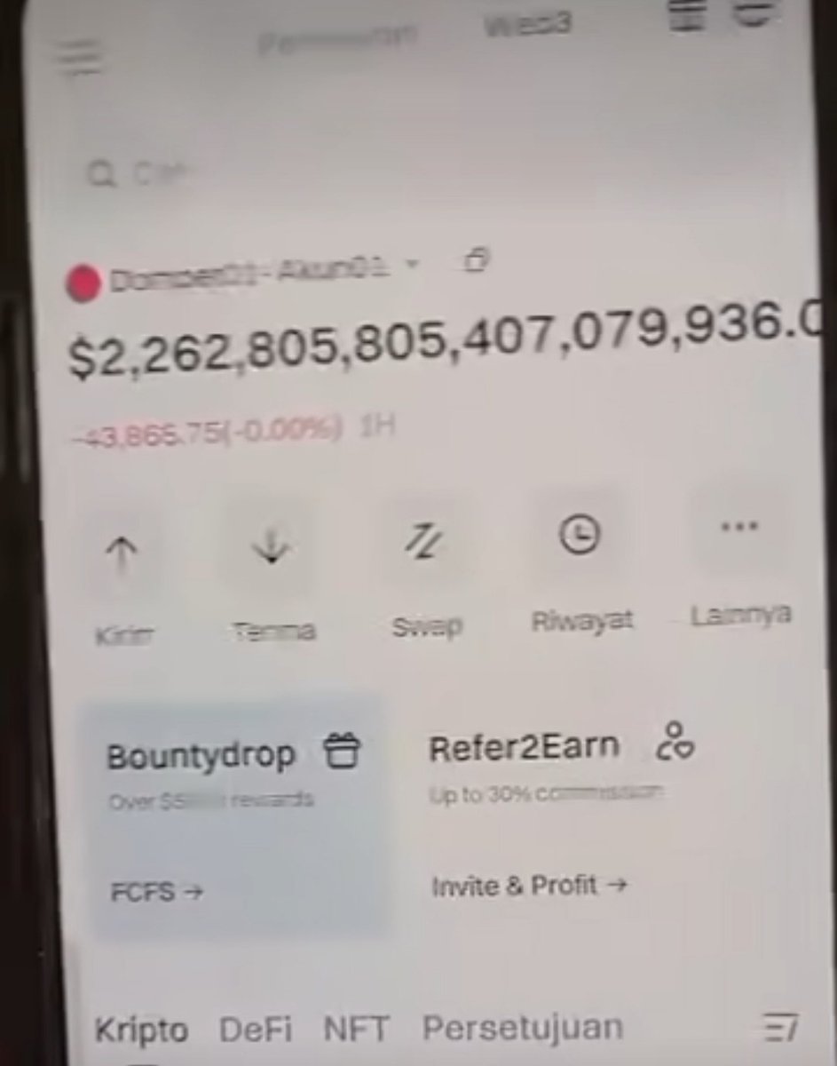When ya punya saldo unlimited gini seperti punya si raja kripto dunia, Fauzan Wibowo. Beliau juga ketua Pi Network  😱