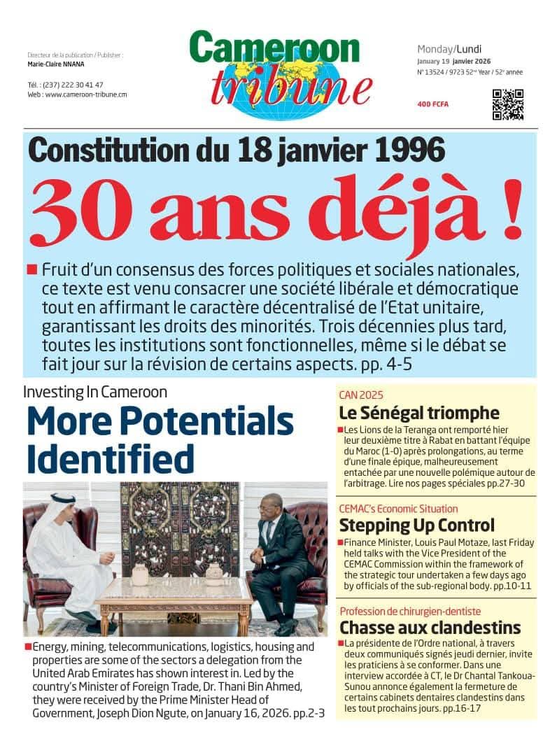 QUELQUES UNES DU 19 JANVIER 2026

#highlightsシ゚ #followersシ゚ #RevueDePresse #presse #dashmedia #DashTv #TheVoiceOfAfrica