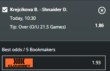 XgFixed's tweet photo. @Stakes844 @ParipesaKe @paripesa @bet365 @unibet @SportPesa @MozzartBet @1xBet_Eng @22bet_official @betway @Pinnacle @betikaKe @OdibetsOfficial WTA Australian Open
> #xgfixed Tips
Krejcikova B. - Shnaider D.
over 21.5 Games  @ 1.86 https://t.co/fRmzbFLF7p
