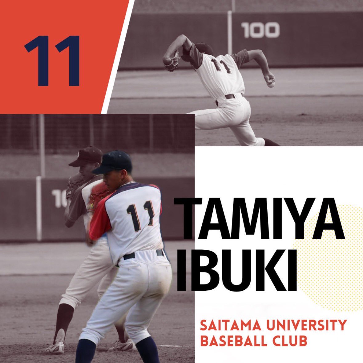saitamaBBC's tweet photo. 【新幹部紹介】
本日より今年度の新幹部を紹介いたします🔥

本日は監督を務めます #田宮勇吹(③川和)です

日頃より応援してくださっている皆様に、結果でしっかりと恩返しができるよう、1年間全力で戦っていきます！

https://t.co/ZTJd1RP3WV…

#埼玉大学硬式野球部 #関甲新学生野球連盟 https://t.co/W2EwrzH2Uq