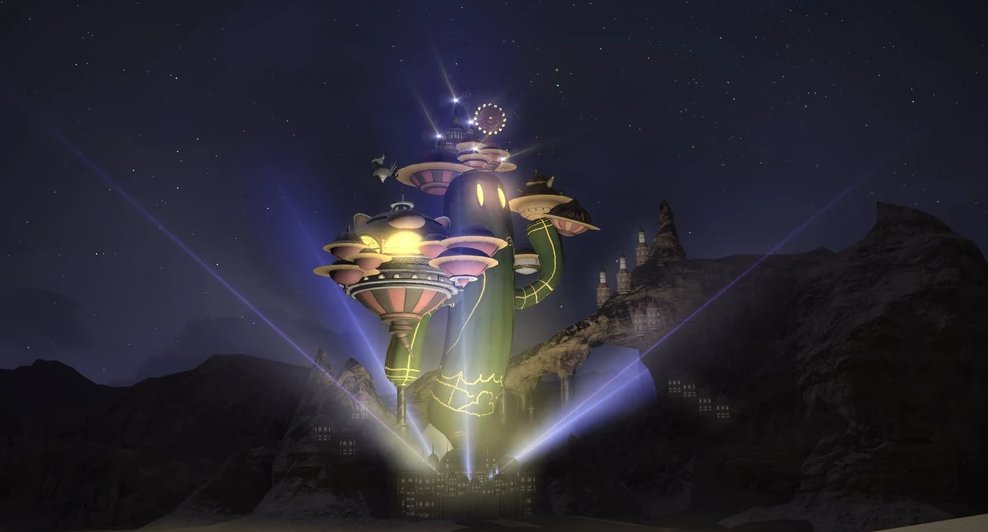 FFXIVXD's tweet image. The Manderville and Manderville company relays the joint partnership of Godbert and his wife, Lady Julyan. At first the company dealt with their specially-made jewelry but since the Calamity has dealt in the entertainment industry e.g the Gold Saucer