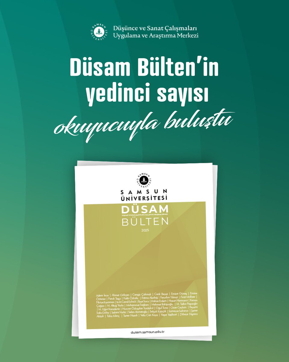 Samsun Üniversitesi tweet media