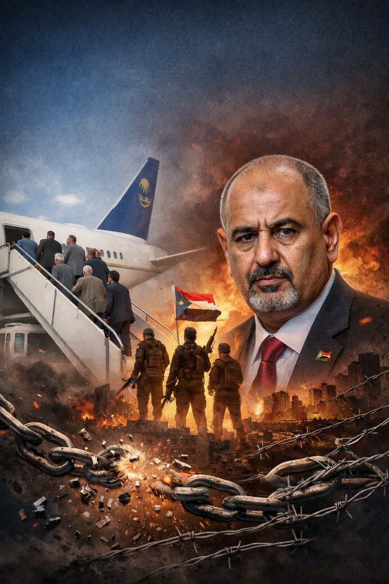 RaefALrwege's tweet photo. ذهاب قيادات المجلس الانتقالي المنحل إلى الرياض لا يُسقط عنهم جرمهم، ولا يجعل من عيدروس الزبيدي وحده المسؤول، ففي الجريمة شراكة قيادة وتنفيذ، والتاريخ لا يرحم.
#عيدروس_الزُبيدي
#جرائم_الامارات_في_اليمن https://t.co/6RYcGs83qf