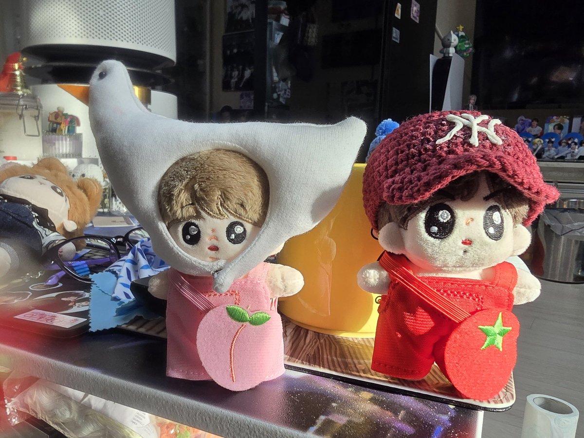 다이소에서 사온 인형 옷.. 귀엽네 ㅋ.ㅋ