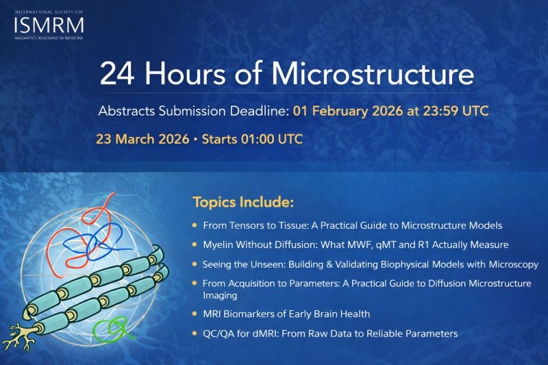 ISMRM Diffusion Study Group tweet media