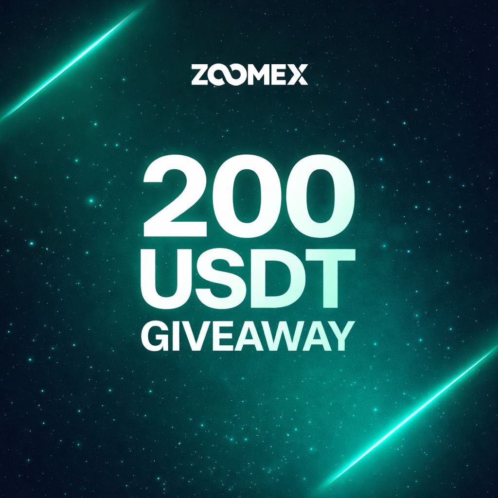 Market red? 📉
Let Zoomex pay you — 200 $USDT Giveaway 🔥

1️⃣ Follow <a href="/ZoomexOfficial/">ZOOMEX_Official</a>
2️⃣ Repost
3️⃣ Tag 3 friends

10 winners × 20 USDT each
Winners announced soon 👀