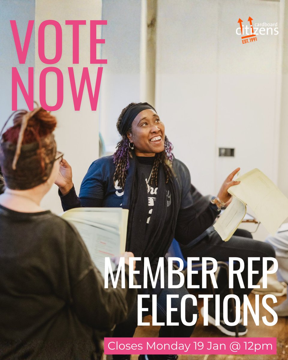 Cardboard Citizens tweet media