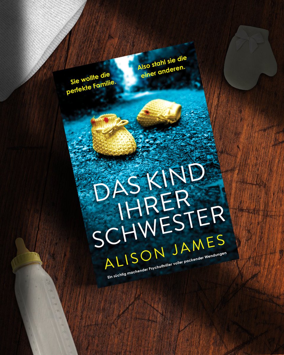 Ich habe nie aufgehört, nach dem kleinen Mädchen zu suchen …

Der süchtig machende Psychothriller DAS KIND IHRER SCHWESTER von @alisonjbooks ist jetzt erhältlich!
geni.us/B0FN4P3BCDsoci…
Übersetzt von Alina Becker