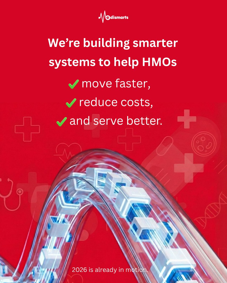 medismarts's tweet photo. Healthcare doesn’t stand still, and neither do we.

We’re building for a smarter, simpler future.

Join the movement. 

#health #tech #healthtech https://t.co/i4yY2UDyFg