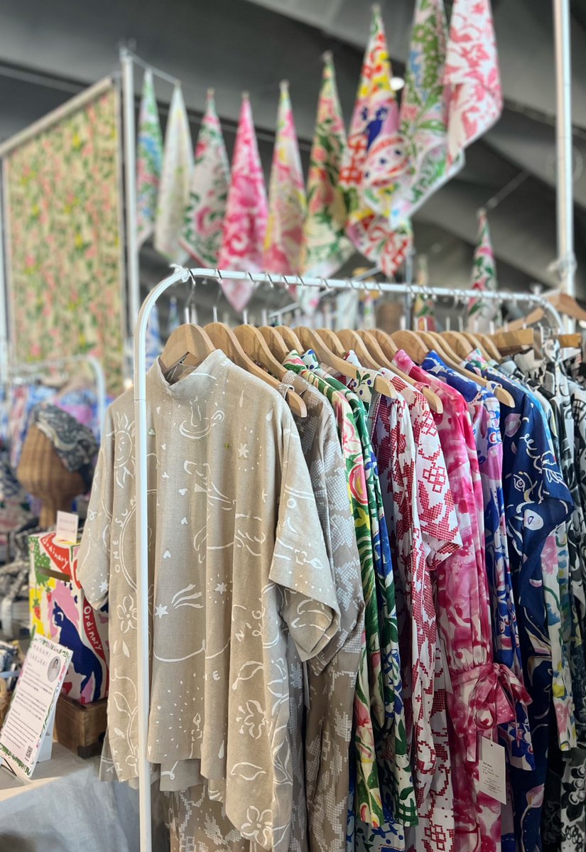 布博ありがとうございました☺️
本当に楽しい２日間で、あっという間の夢のようなひと時でした

旅立って行ったテキスタイルが、みなさんの側で、日々の暮らしを明るく優しく包み込んでくれますように🌈