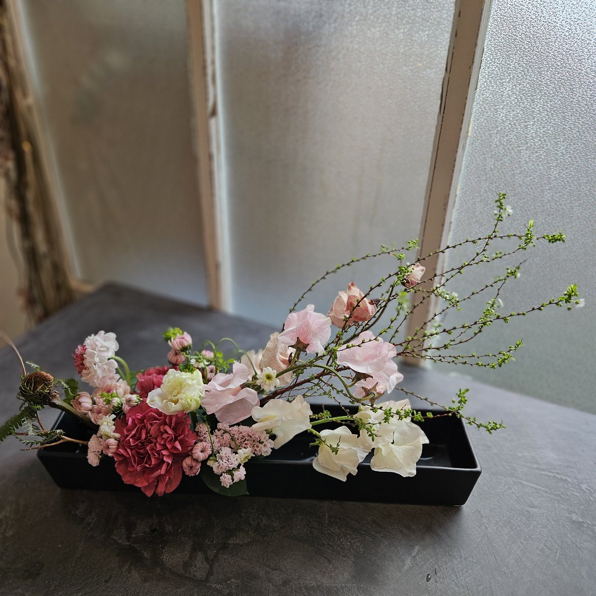 18choco18's tweet photo. １月のレッスン
茎を短く切る癖がまたでちゃったなー✂✂ https://t.co/RhL1cpNYht