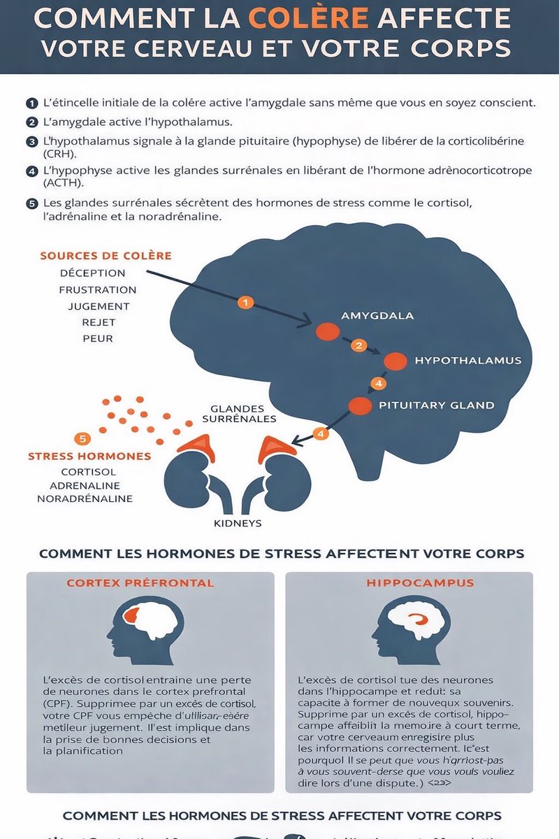 Comment la colère affecte votre corps