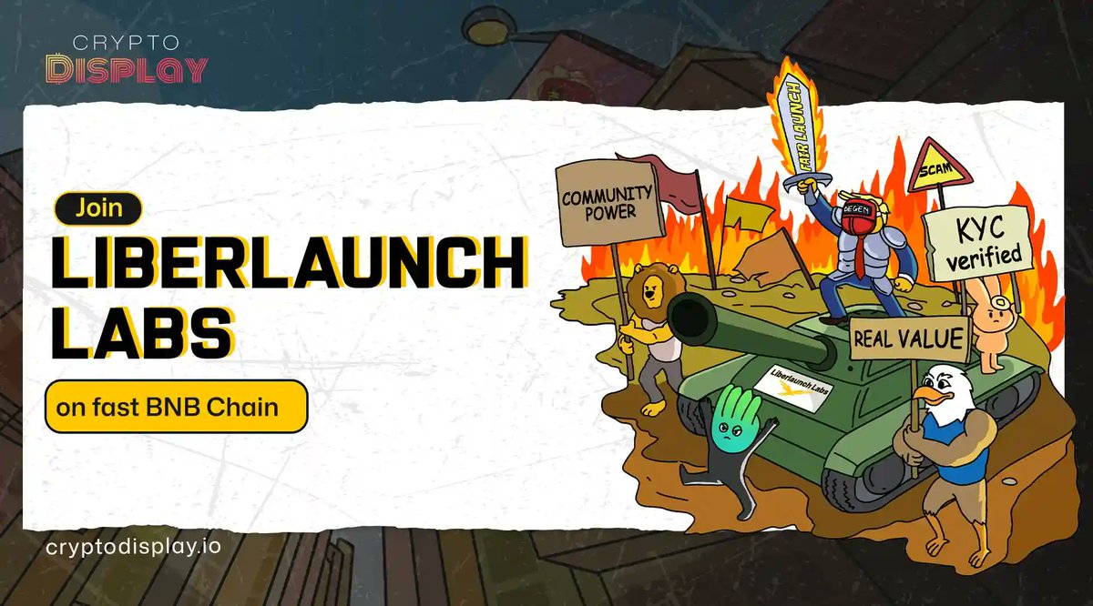 🚀 Liberlaunch Labs $LBLS Explained Simply Liberlaunch Labs aims to support  early crypto projects with a simple launch space, fair access, and  community-driven visibility without big promises. 👉Learn more:  https://t.co/EkjkJmaNZN #CryptoLaunchpad #LBLS #