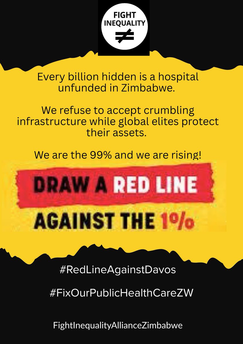 Fight Inequality Alliance-Zimbabwe tweet media