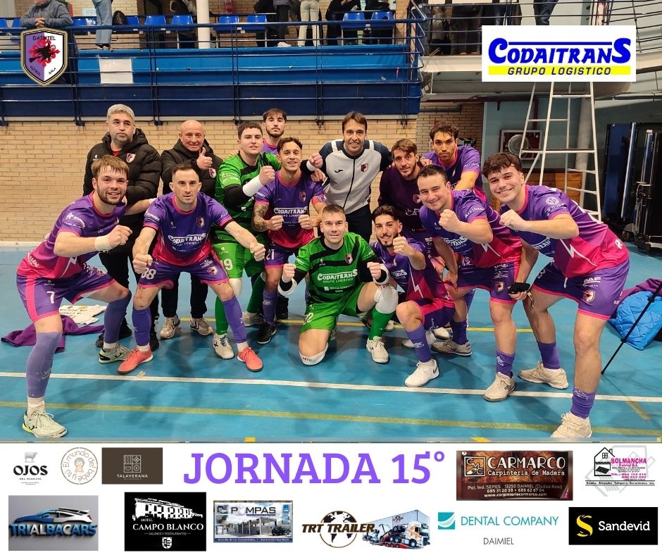 𝐔𝐍𝐀 𝐍𝐔𝐄𝐕𝐀 ✅ 𝐏𝐀𝐑𝐀 𝐀𝐂𝐀𝐁𝐀𝐑 𝐋𝐀 𝐏𝐑𝐈𝐌𝐄𝐑𝐀 𝐕𝐔𝐄𝐋𝐓𝐀 💜

Crónica de la victoria en #Oliasdelrey el pasado sábado en el siguiente enlace 👇

facebook.com/share/p/175LMo…

A por el siguiente equipo 💜💪

#daimiel