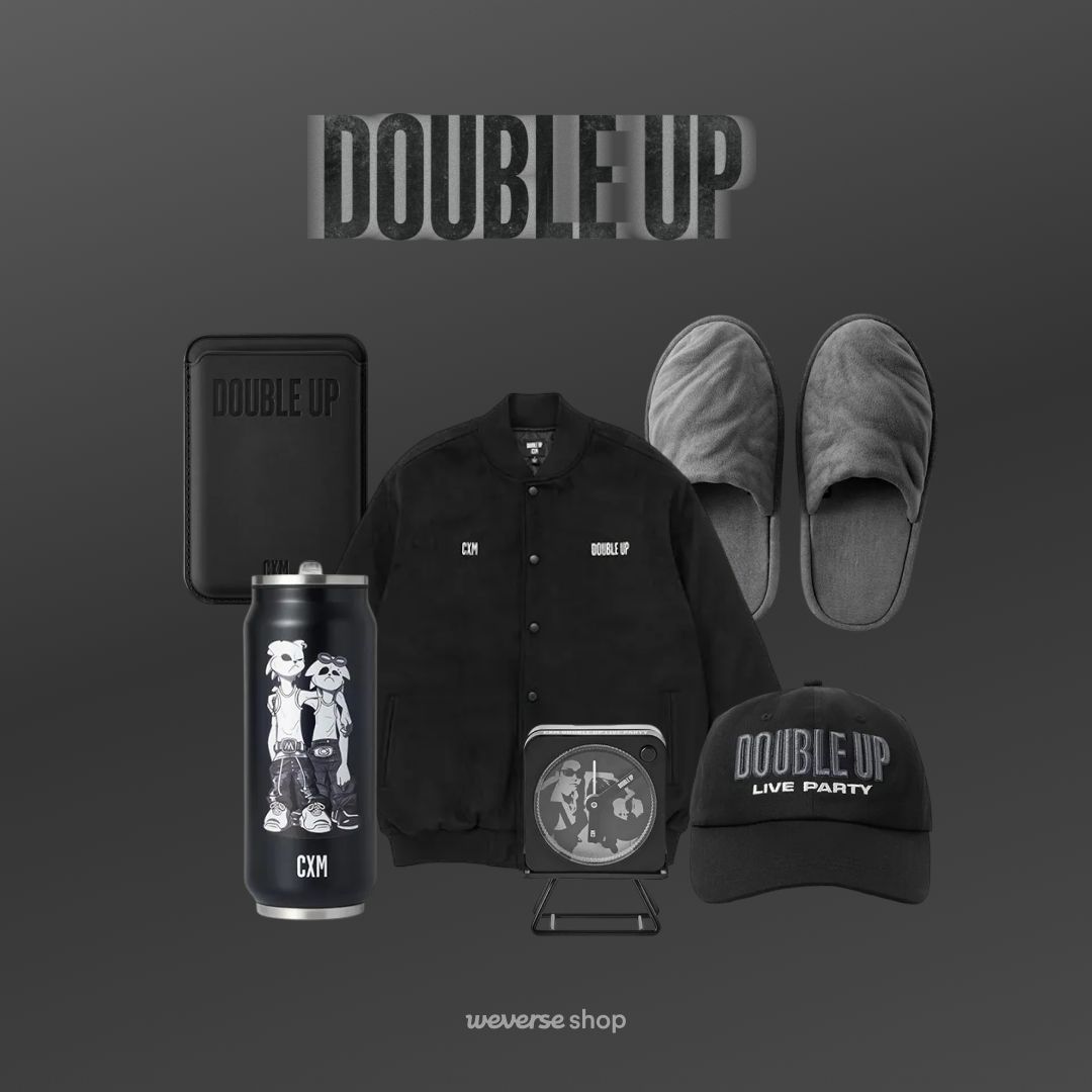 weareFYNE's tweet photo. [PO] SEVENTEEN CxM Double Up Merchandise Scoups Mingyu

🔹️PC Holder Rp 275.000
🔹️PC Set Rp 220.000
🔹️Folding Chair Rp 635.000 est 500gr
🔹️Metal Tumblr Rp 630.000 est 700gr
🔹️L/S Tshirt Rp 960.000 https://t.co/4TIriCn7wn