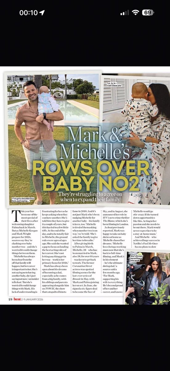 Michelle Keegan Heat Magazine #heatmagazine #michellekeegan #actress #magazine
