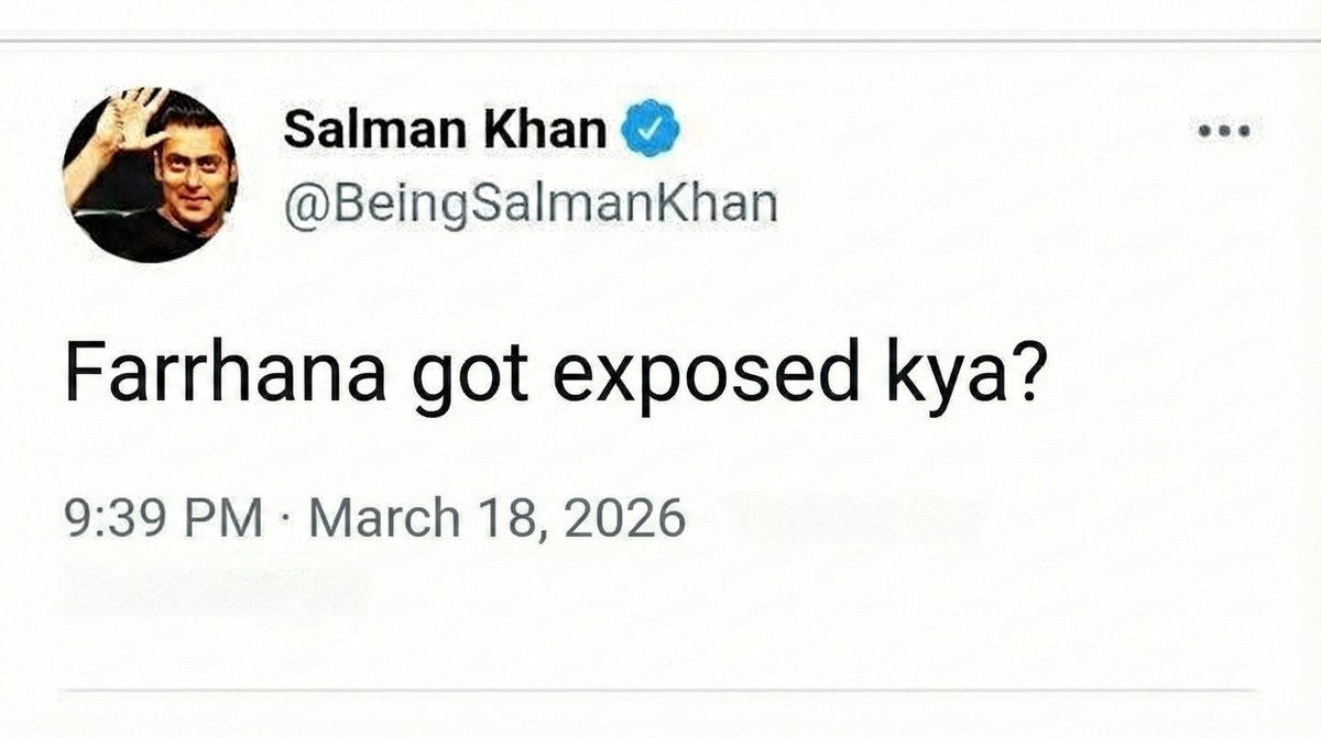TruthSlayer_24's tweet image. Lagta hai Salman bhai ko bhi pata chal gaya 😭😭😂

#BiggBoss19 #BB19 #FarrhanaBhatt