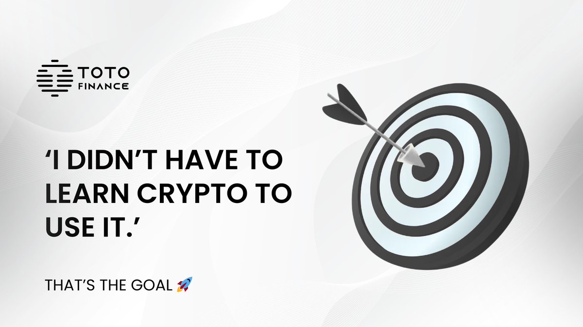 Toto Finance - Total Tokenization (@totofinance) / Posts / X