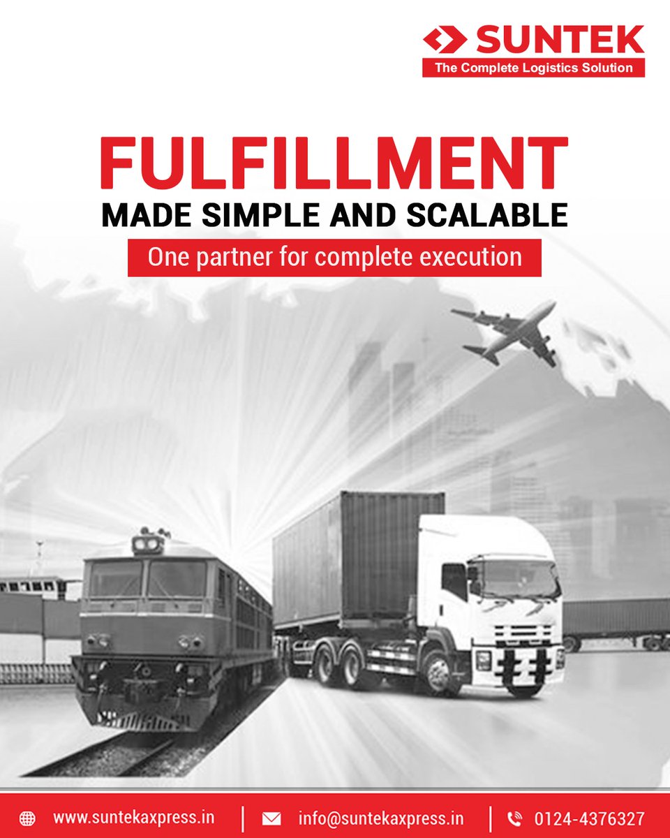 From storage and packing to dispatch and delivery, Suntek Axpress 3PL services streamline operations and support growing businesses. #SuntekAxpress #3PLServices #OrderFulfillment #EndToEndLogistics #BusinessGrowth