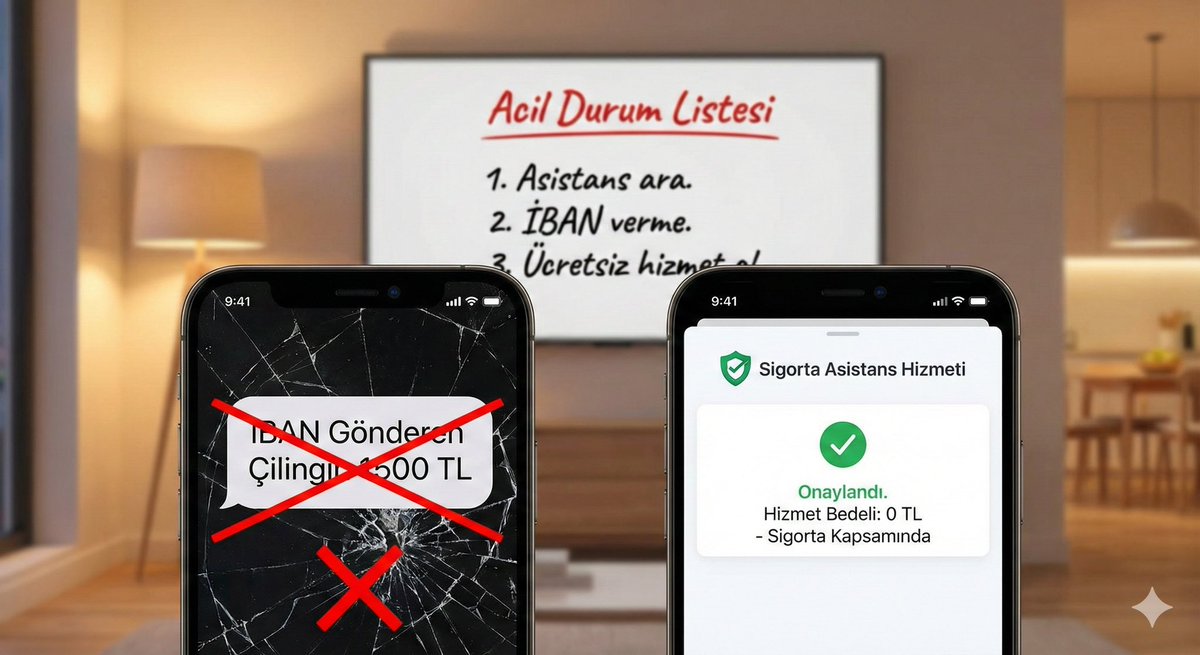 Yıllardır her ay düzenli ödediğiniz o konut sigortası poliçesini muhtemelen bir kenara attınız ve sadece yangın ya da deprem olduğunda işe yarayacağını sanıyorsunuz. Büyük hata. 🛡️

Cebinizden tek kuruş çıkmadan evinizi yenileyebileceğiniz, dışarıda başınıza gelen aksilikleri