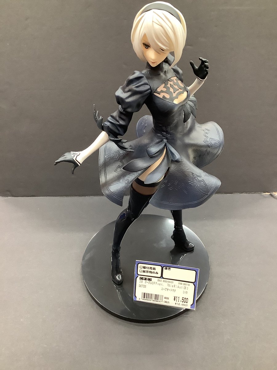 2B GOGGLES OFFver. フィギュア ブラックフライデーセール 🧸ホビーコーナーからお知らせ🧸 🌟#ニーアオートマタ 🤍#2B ゴーグル