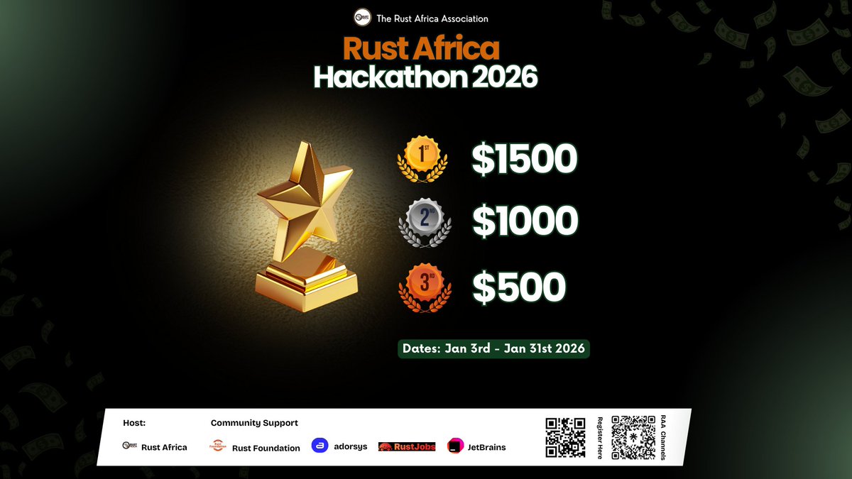 Rustaceans Africa tweet media