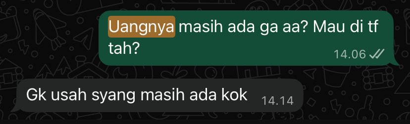 latteunoia's tweet photo. Bersyukur suamiku orgnya nurut dan gabanyak nuntut, semua gaji dan insentif dikasiin ke aku semua, bahkan masih merasa bersalah takutnya kurang dan sedikit katanya sampe mau homecare lagi. Kalo ditanya uang jajannya habis belum atau ada uang ga, jawabnya selalu “Masih ada”🥹 https://t.co/MnR64lFWBM