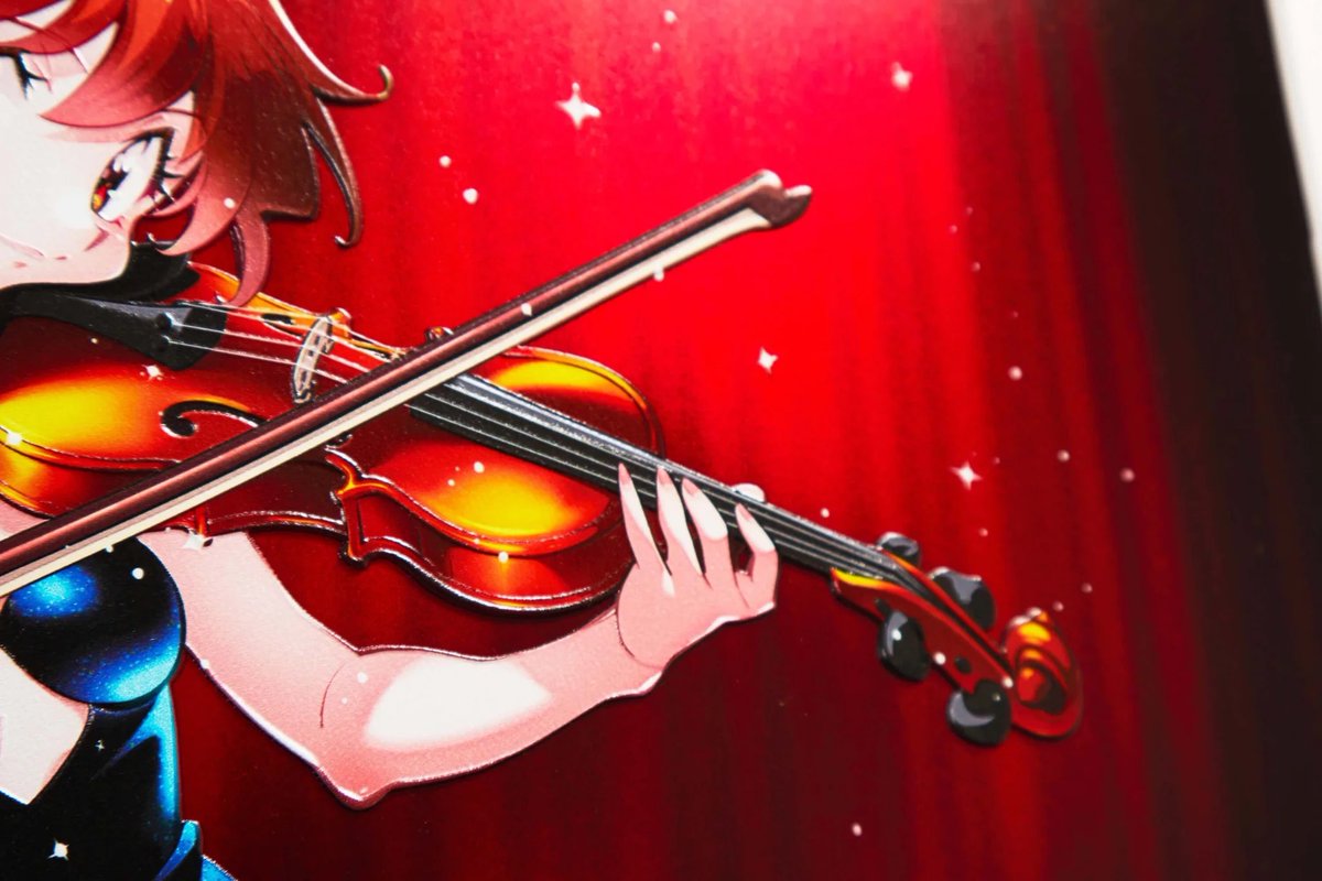 【オンライン販売】TVアニメ スレイヤーズ30周年
スペシャルコンサート　メタルキャンバスアート

あらいずみるい氏描き下ろしのメインビジュアルを、
アートピースとして仕上げました。 
光の当たり方で見え方が変わり、
線や色がより立体的に感じられる表情を楽しめます。

⏳販売期間