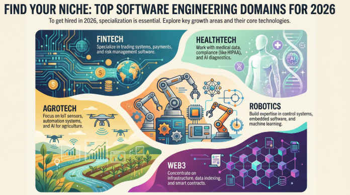 GM CT 🩷 In the rapidly evolving job market of 2026, software engineers must cultivate specialized expertise to remain competitive and employable. 

General programming skills are no longer sufficient, as the industry now prioritizes candidates who understand the nuances of niche