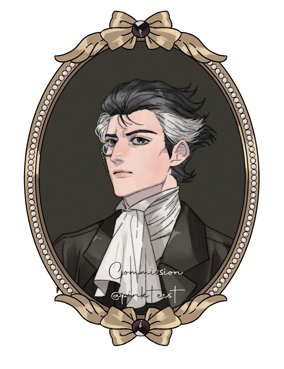 pinkteest's tweet image. 로켓초상화 커미션 완성했습니다^^ 신청 감사합니다~