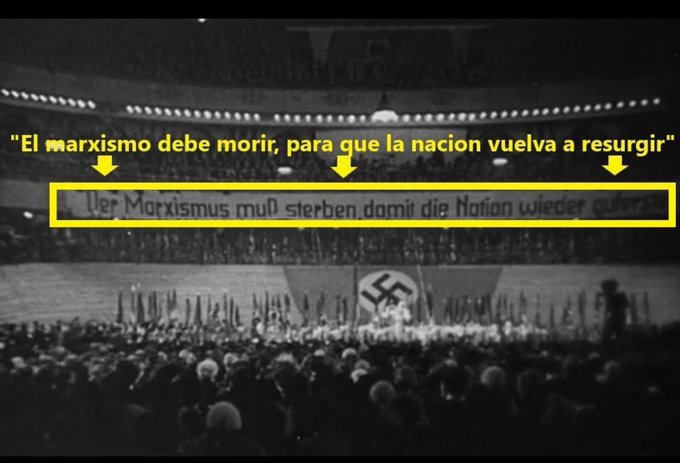 CubaBlancaJr's tweet photo. Estos nəgros larperos creen q hacer reformas sociales bajo socialismo nacional es lo mismo q ser comunista

Esto pensaba HitlerCHAD de tu mierda nəgrocomunista https://t.co/V3LgdN127g