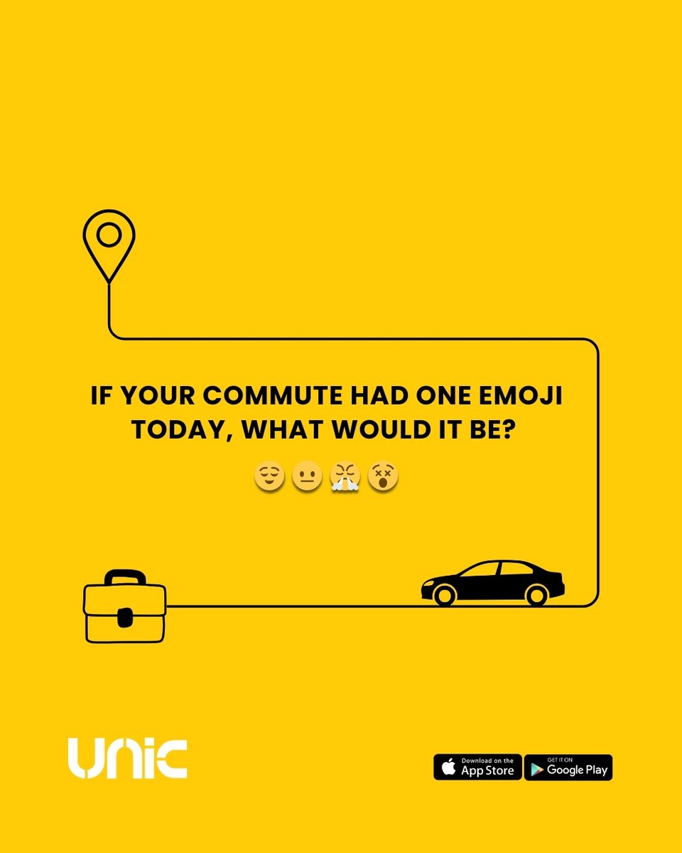 unictechuk's tweet photo. If today’s commute had one emoji…
Which one would it be?
Drop it below — no explanations needed.

daily commute, emotions, conversation starter https://t.co/bbx0LJvKzb