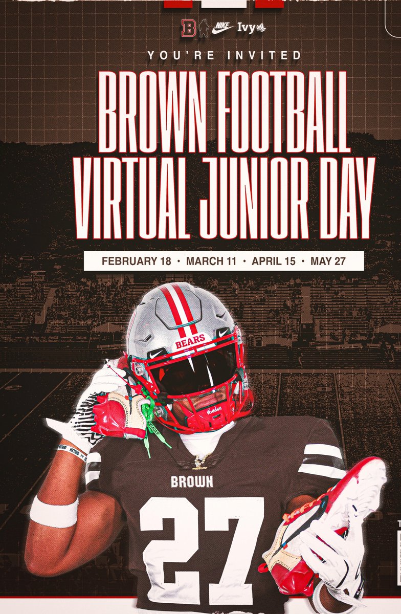 Thank you <a href="/CoachBreiner/">Andrew Breiner</a> and <a href="/BrownU_Football/">Brown Bears Football</a> for the Junior Day invite. <a href="/RGJpreps/">RGJ preps</a> <a href="/BattleBornPreps/">Battle Born Preps</a> <a href="/nevadapreps/">Nevada Preps</a>