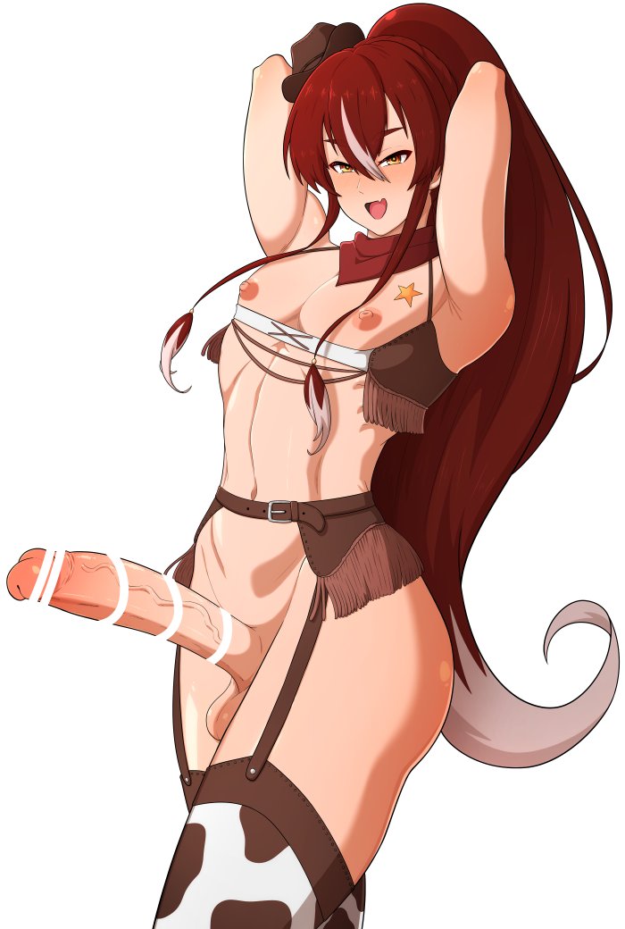 オリキャラあけおめ絵で描いたカウボーイ風巨根くん
午年だから巨根描かなきゃね👍

支援サイトに差分あります 