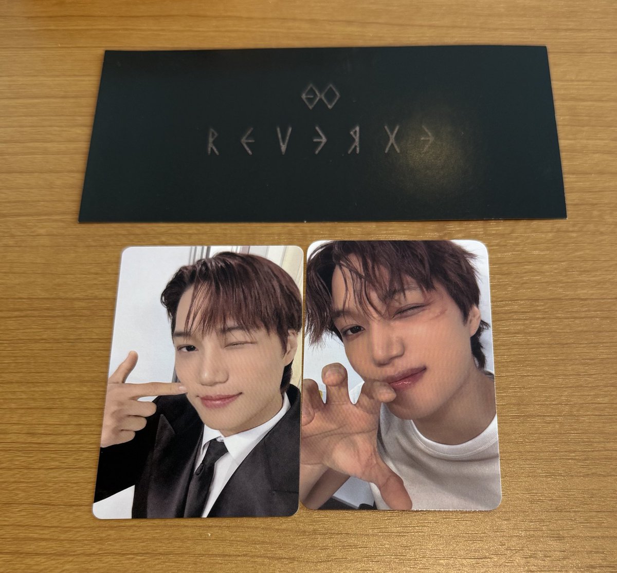 showcase 入場トレカ #카이 #KAI #カイ #Jongin #엑소카이 #EXOKAI