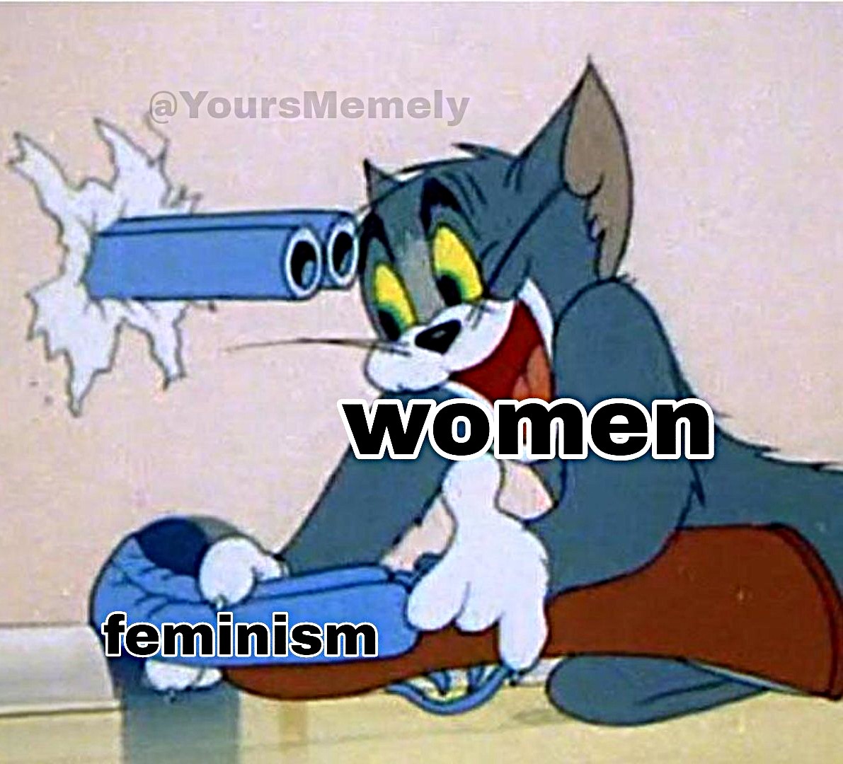 LibertyCappy's tweet image. Feminism destroys women