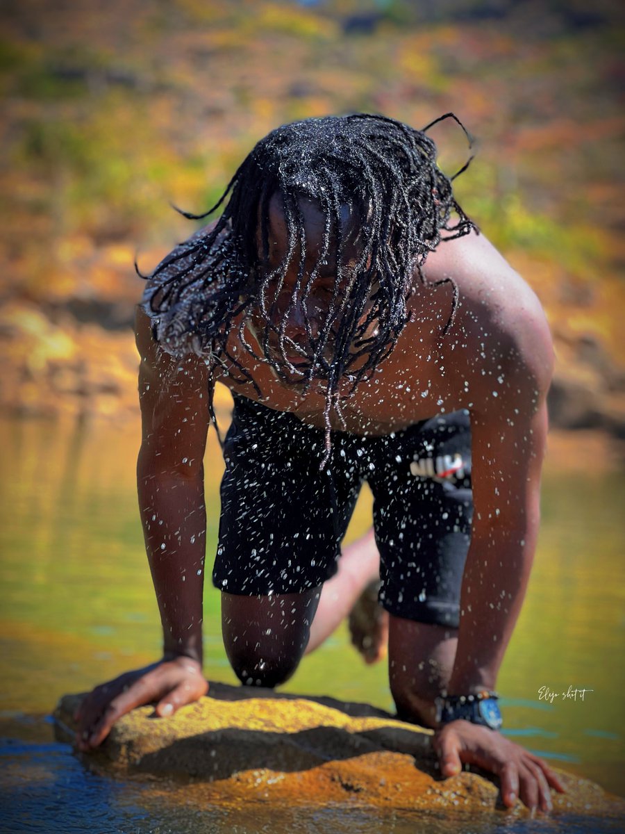 Washed by the water. Sharpened by the moment.