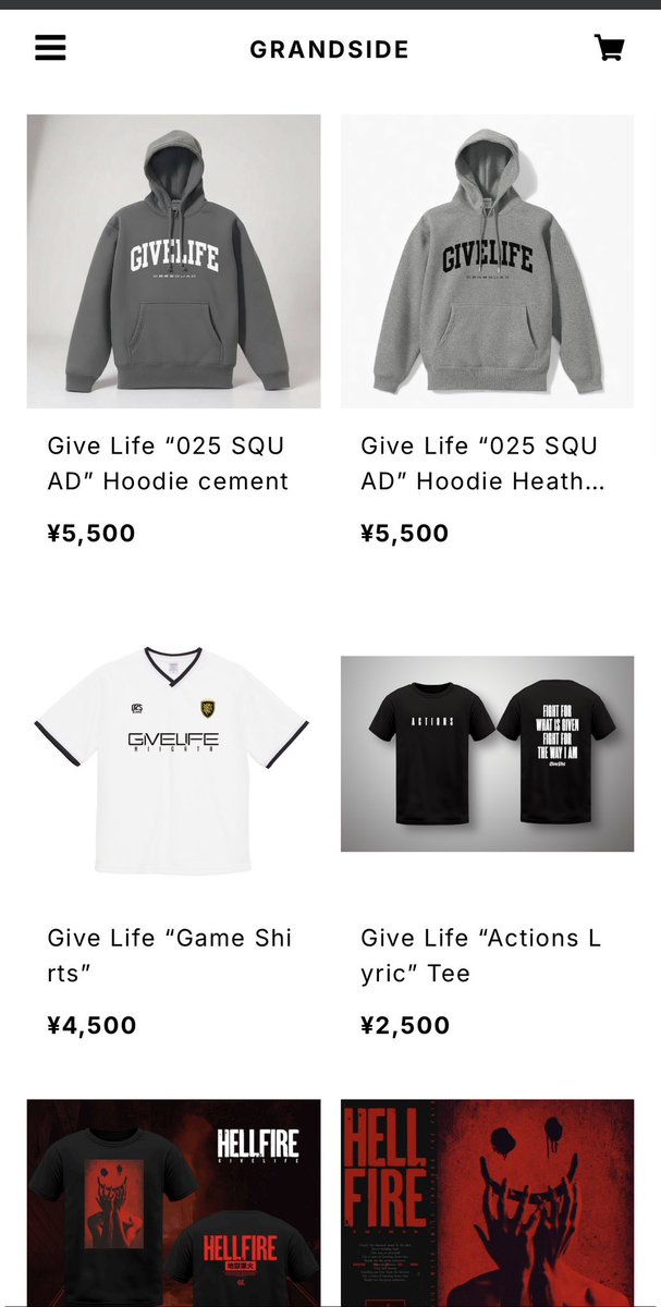 ウェブストアにて各アイテム販売中

⚠️今期パーカー各残りL1枚ずつ⚠️

grandside.base.shop