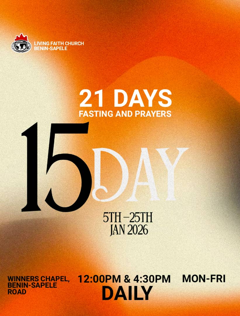 LFCBENIN's tweet image. #21daysfastingandprayer 
#Day15
#Opendoors 
#LfcSapeleroad