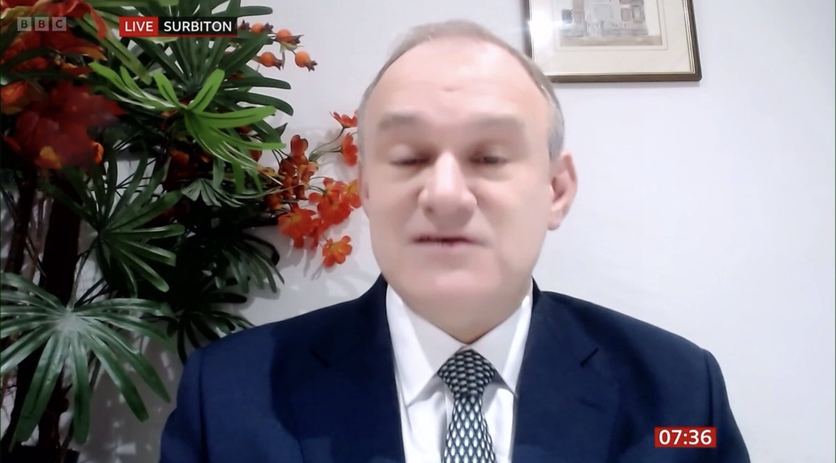 #bbcbreakfast Supported losing the Chagos Islands against the residents’ will but objects to losing Greenland. Pompous prig with no judgement. #eddavey